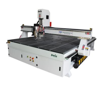 China 1325 Hotels CNC Vibrating Knife Leather Material Automatic Feeding Cutting Machine for sale