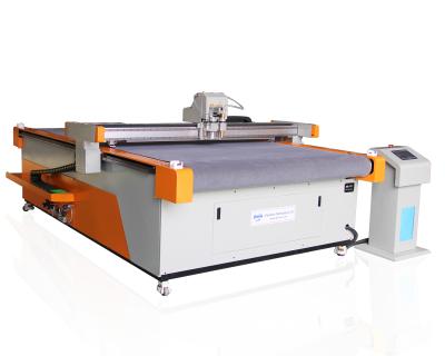 China 1325 Hotels CNC Vibrating Knife Leather Material Automatic Feeding Cutting Machine for sale