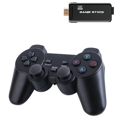 China ABS 2020 Hot Selling 4K Wireless Game Stick Build In 3500 Retro Classic Games Console Handheld Game Player for sale