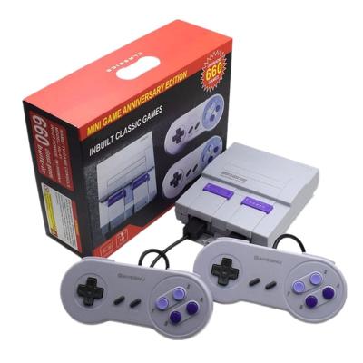 China Wholesale ABS Gamepad Controls TV Game Player Build-in 660 Classic Retro Handheld Games Game Console for sale