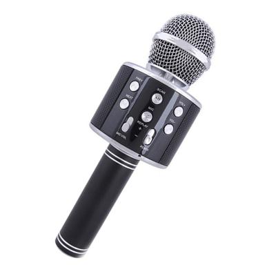 China Wholesale Professional Microphone USB Karaoke Radio Handheld Microphone Home KTV Ws858 With Good Sound Speaker MIC for sale