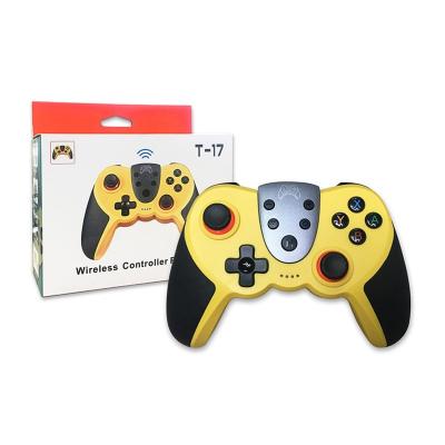 China Wholesale T-17 Wireless Game Controller Joystick Gamepad Pro Android Gamepad PC Video Game Player For Nintendo Switch for sale