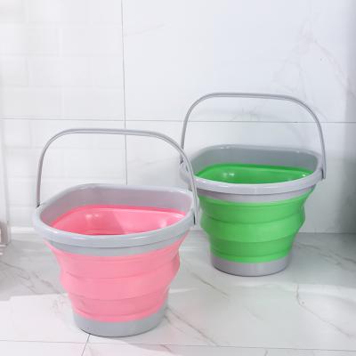 China Water Container Space Saving Bucket Sustainable Collapsible Bucket 10L for sale