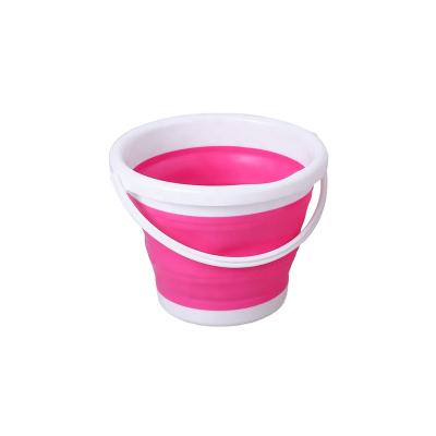 China Safe And Reliable Folding Plastic Square Folding Bucket Stored Of Small Water Bucket 3L for sale