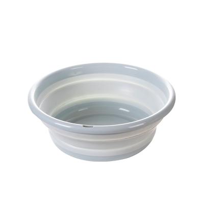 China Good quality viable small size collapsible plastic folding sink factory direct sale plastic basin for sale