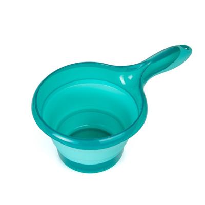 China Sustainable Plastic Collapsible Collapsible Water Scoop Utensils Water Container 27.5*16.5*11cm Universal PP+TPR 116g 57*36*37cm/36pcs for sale