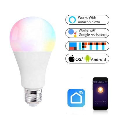 China Theme Park Wifi Smart Led Bulb Color Changing Lamp Works With Amazon Alexa And Google Home Decorative Led Lights for sale