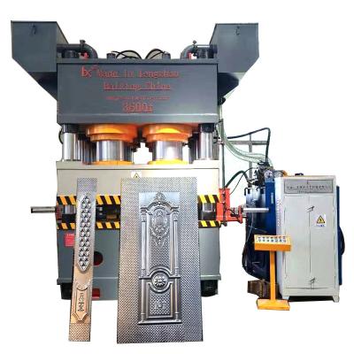 China Machinery Repair Shops 3600 Ton Square Door Embossing Machine Uneven Double Door Embossing Machine for sale