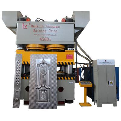 China Machinery Repair Shops 4500 Ton Plate Door Large Iron Door Embossing Machine Embossing Machine for sale