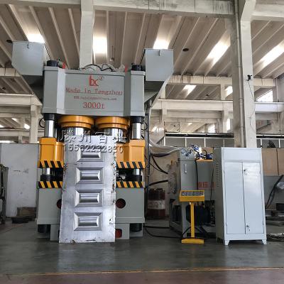 China Machinery repair shops 3000 ton large iron gate stainless steel door panel door panel pressing machine for sale