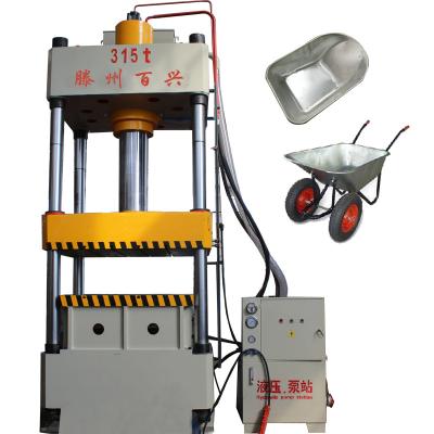 China Factory hydraulic press machine for wheel barrow for sale