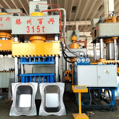 China Factory Hydraulic Deep Draw Press Machinery For Industrial Wheel Barrow Making for sale