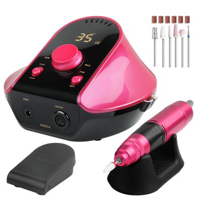 China 2021 New Arrival Electric Nail Polish Dryer Portable Strong Power Electric Nail Drill Aart Machine Manicure Pedicure Machine For Nail Salon for sale