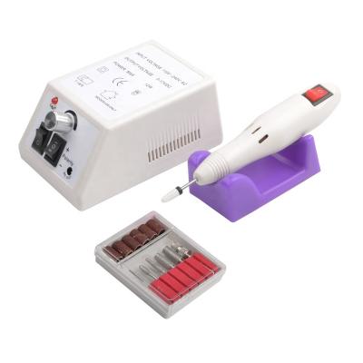 China JMD101 Red Low Noise Low Noise Nail Drill Set Manicure Pedicure Shape Polishing Pedicure Tools Design For Home Salon for sale