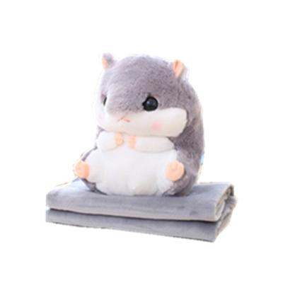 China Funny Plush Custom 3 In 1pillow X Hamster For Christmas Gift for sale