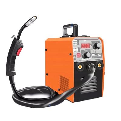 China Multifunctional MIG 250 mini 220v portable 250 amp Muttahida Majlis-e-Amal inverter welder welding machine for sale