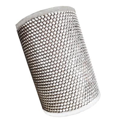 China Long Life Small Hole Speaker Perforated Metal Mesh Screen For Machine for sale