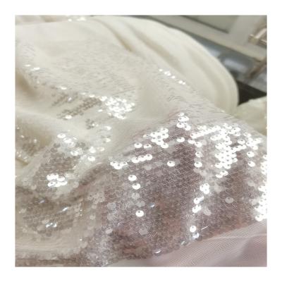 China 2021 Viable Factory Direct Selling 2021 Factory Direct Sale African Nigerian Bridal Dubai Mesh 3D Sequin Polyester Lace Tulle Net Embroidered Applique for sale