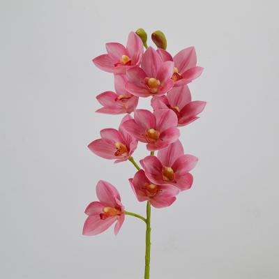 China Quality Real Natural Orchid New Arrival Touch Artificial Artificial Flowers For Home Decoration for sale