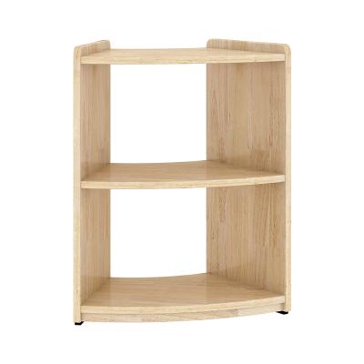 China Modern anfd brand puzzle zone kids 2 layers low 45 degree curved cabinet furniture for sale for sale