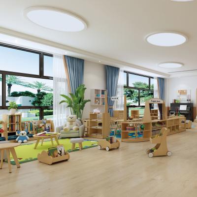 China Kindergarten and Cartoon Kindergarten School Cabinet Design Furniture Sets Children School Furniture for sale