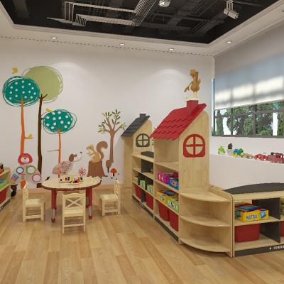 China China factory modern kids set of saling guard and nursery table and chairs furniture for sale