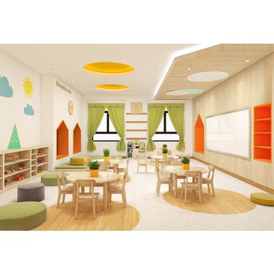 China Modern School Classroom / Natural Design Denmark Style Children's Furniture / COWBOY Role Play Set for Kindergarten School and Preschool Classroom Designs Children School Furniture for sale