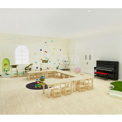 China COWBOY modern kids playground montessori furniture guard furniture chair table chair indoor soft wardrobe for sale