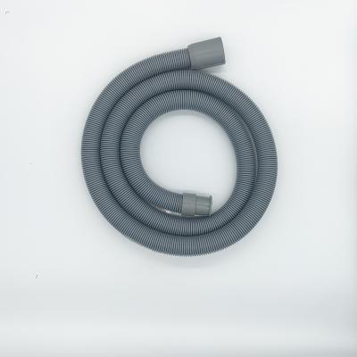 China Hose 1.5m, 2.0m washing machine household factory low price washing machine drain hose joint tube drain PVC outlet spare parts for sale