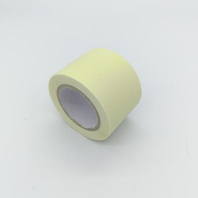 China Yellow Home No Glue PVC Wrapping Tape 70g For A/C Insulation Tape for sale