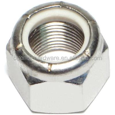 China Carbon Steel Nylon Insert Nut DIN985 for sale