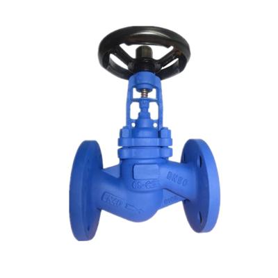 China Cast Iron General Wcb Irion Flange Bellows Seal Ball Valve for sale