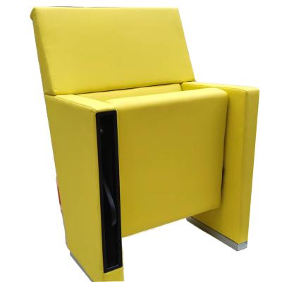 China Modern Popular Church Hall Theater Furniture Folding Seat Amphitheater Chair for sale