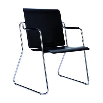 China Modern Plastic Stacked Chair Functional Connected Training Chair For Table Use for sale