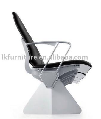 China Highest Quality Waiting Chair Metal Airport Lounge Chair With Heavy Duty Base for sale