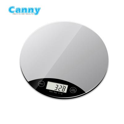 China Weight Measuring 10kg 5kg Electronic Waterproof Kitchen Scale With Auto Zero Function for sale