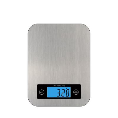 China Kitchen Food Scales Stainless Steel 5/10kg Scale For Food Balance Measuring Electronic Kitchen Scales for sale