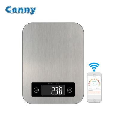 China Kitchen Scales Cautious Electronic 5kg Smart Food Weighing Nutritional Food Scale Digital Kitchen Scale for sale