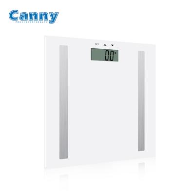 China Bathroom Scales Tempered Glass Digital Body Fat Analyzer Balance Scale Factory Cautious Capacity 180kg for sale