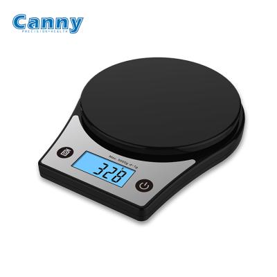 China WITH LID Home Cautious High Precision 5kg Electronic Kitchen Digital Cooking Scale for sale