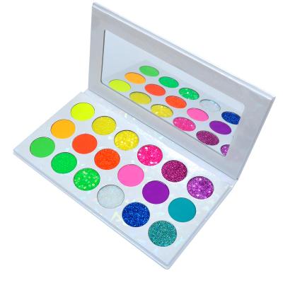 China Waterproof Professional Make Up Wholesale 18 Colors Eyeshadow Palette To Make Your Own Eyeshadow for sale