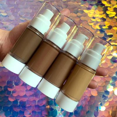 China Whitening Shades Vegan Cruelty Dark Foundation Full Coverage Matte Makeup Liquid Foundation for sale