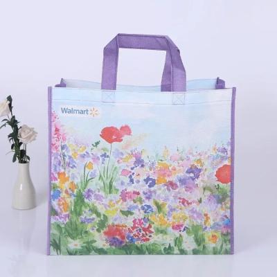 China Recyclable Customized Non Woven Shopping Bag With Logo for sale