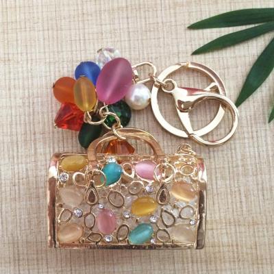 China Luxurykey Custom Metal Souvenir Key Chain For Bag for sale