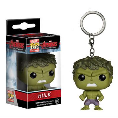 China Chinese plastic supplier marvel avenger funko key chain for sale