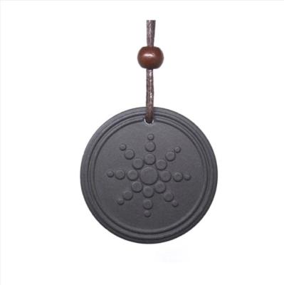 China Quantum Science Lava Power Necklace Scalar Energy Pendants Stock Pendant Cards Authenticity Best Price for sale