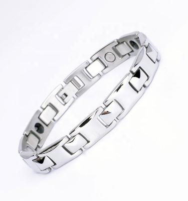 China Stock 100% Pure Magnetic Bracelet 316 Stainless Steel Bracelets 4 In 1 Energy Bracelet for sale