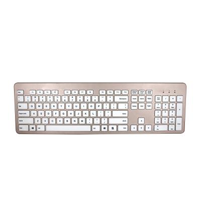 China Ultra-thin wireless bluetooth gaming wireless keyboard up to 10m compatibility with IOS/windows/android devices for sale