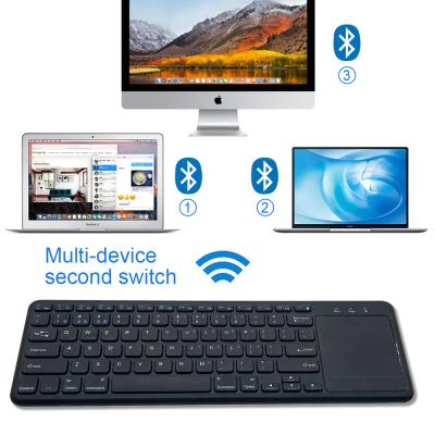 China Wireless Bluetooth Keyboard Touchpad Large Support Multi-finger Touch Whoesales for sale