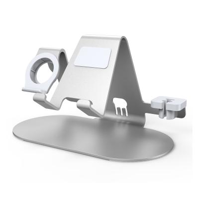 China Aluminum Private Label Mobile Phone Stand Holder Stand For Apple iwatch airpods for sale